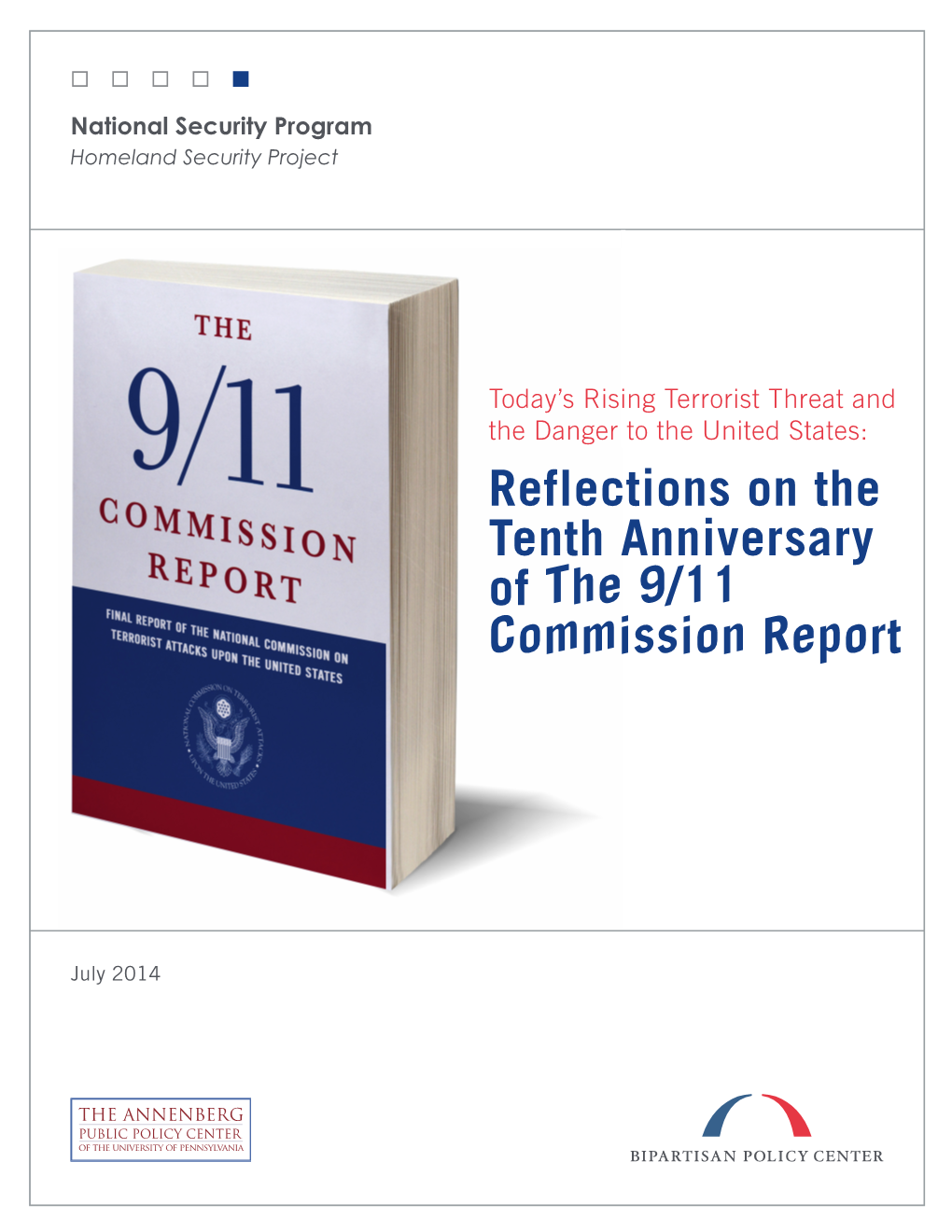 Reflections on the Tenth Anniversary of the 9/11 Commission Report