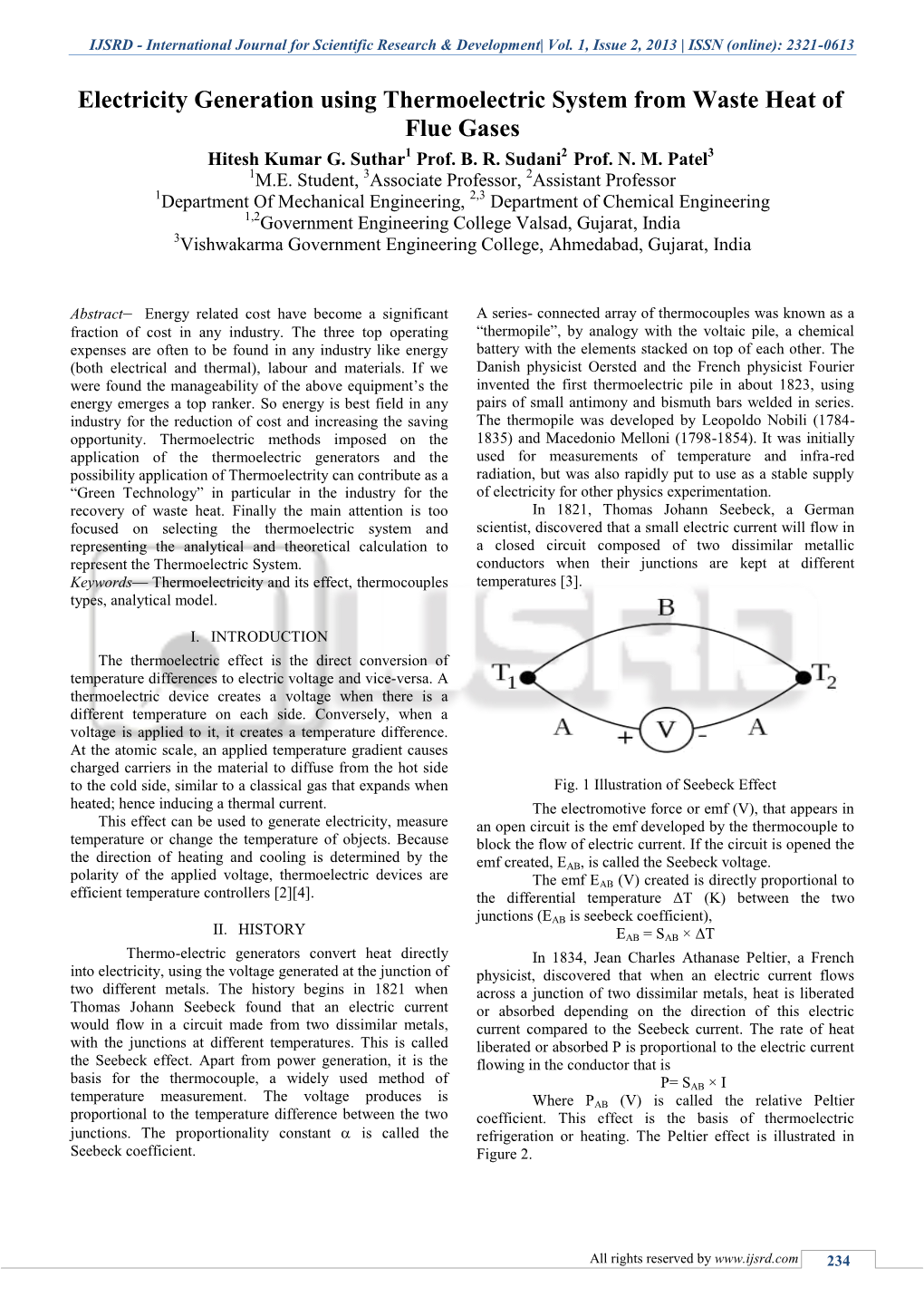 International Journal for Scientific Research & Development