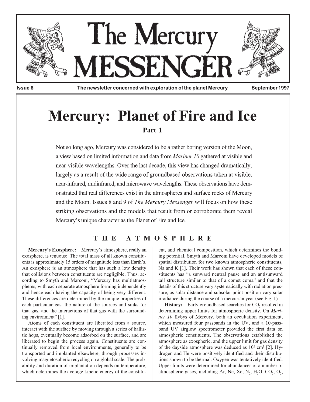 Mercury: Planet of Fire and Ice Part 1