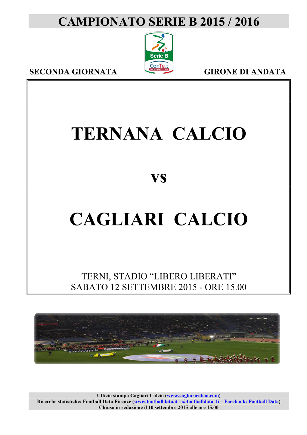 Ternana-Cagliari