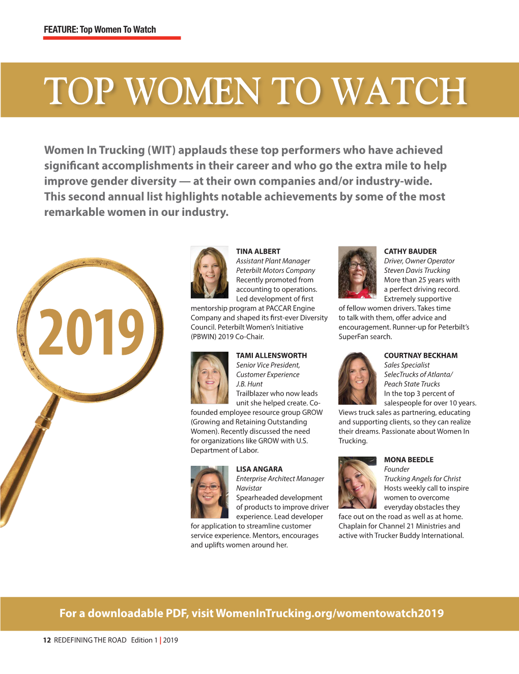 Top Women to Watch