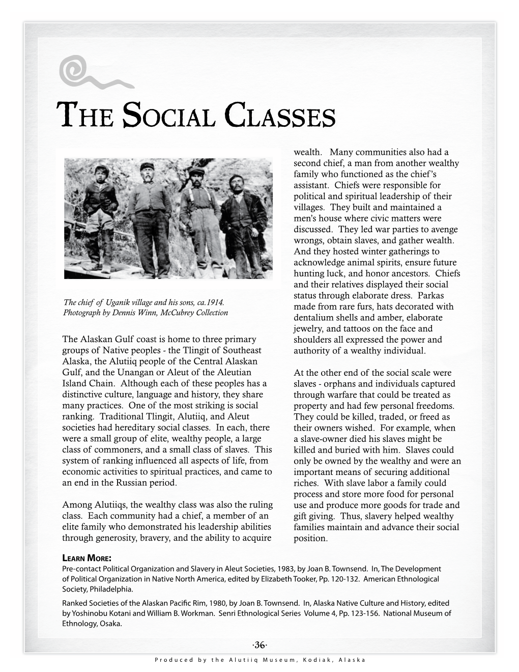 The Social Classes