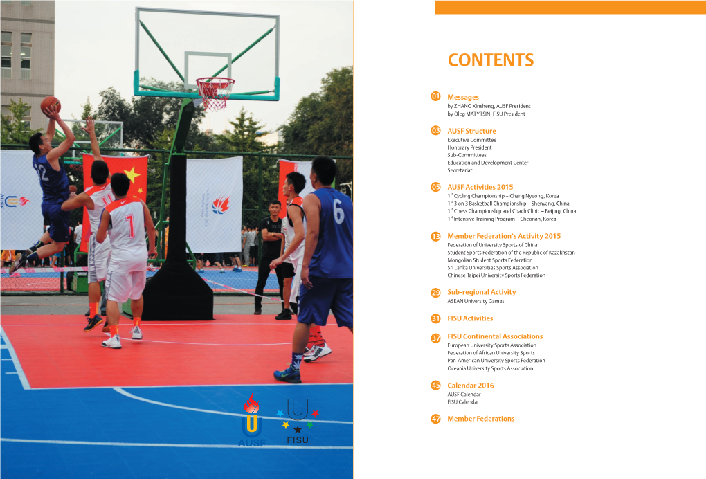 Asian University Sports Magazine 2014