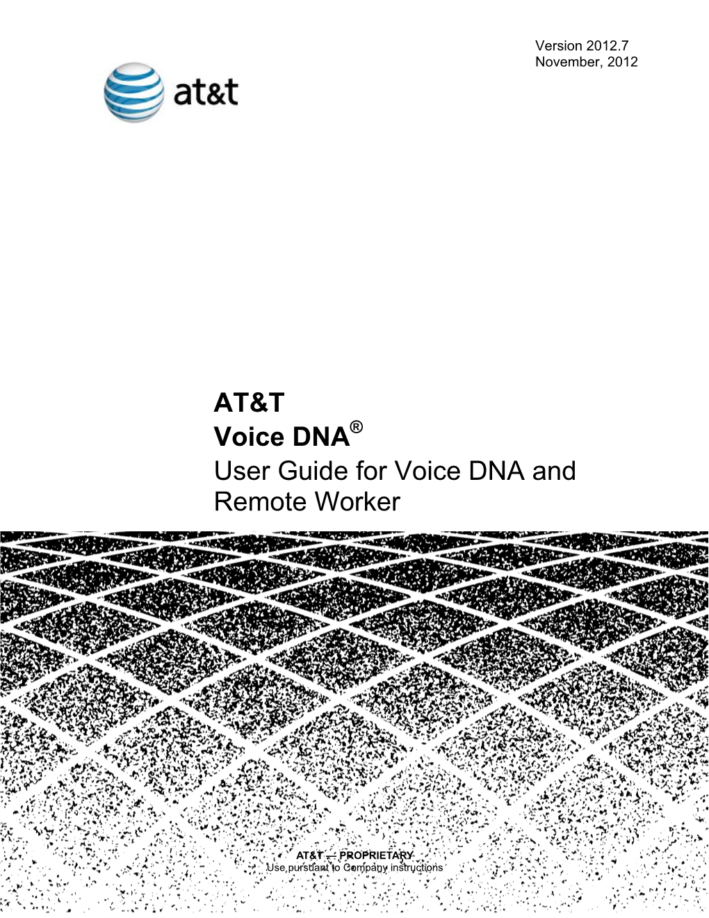 Voice DNA User Guide (800-356-2972)