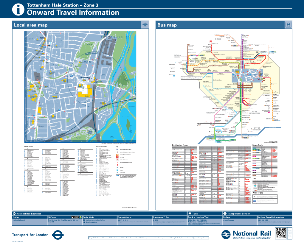 Buses from Tottenham Hale