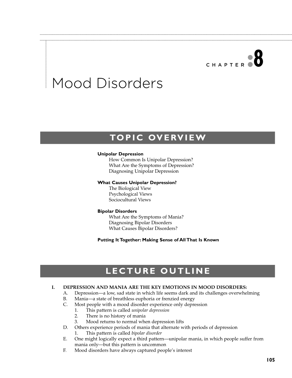 Mood Disorders