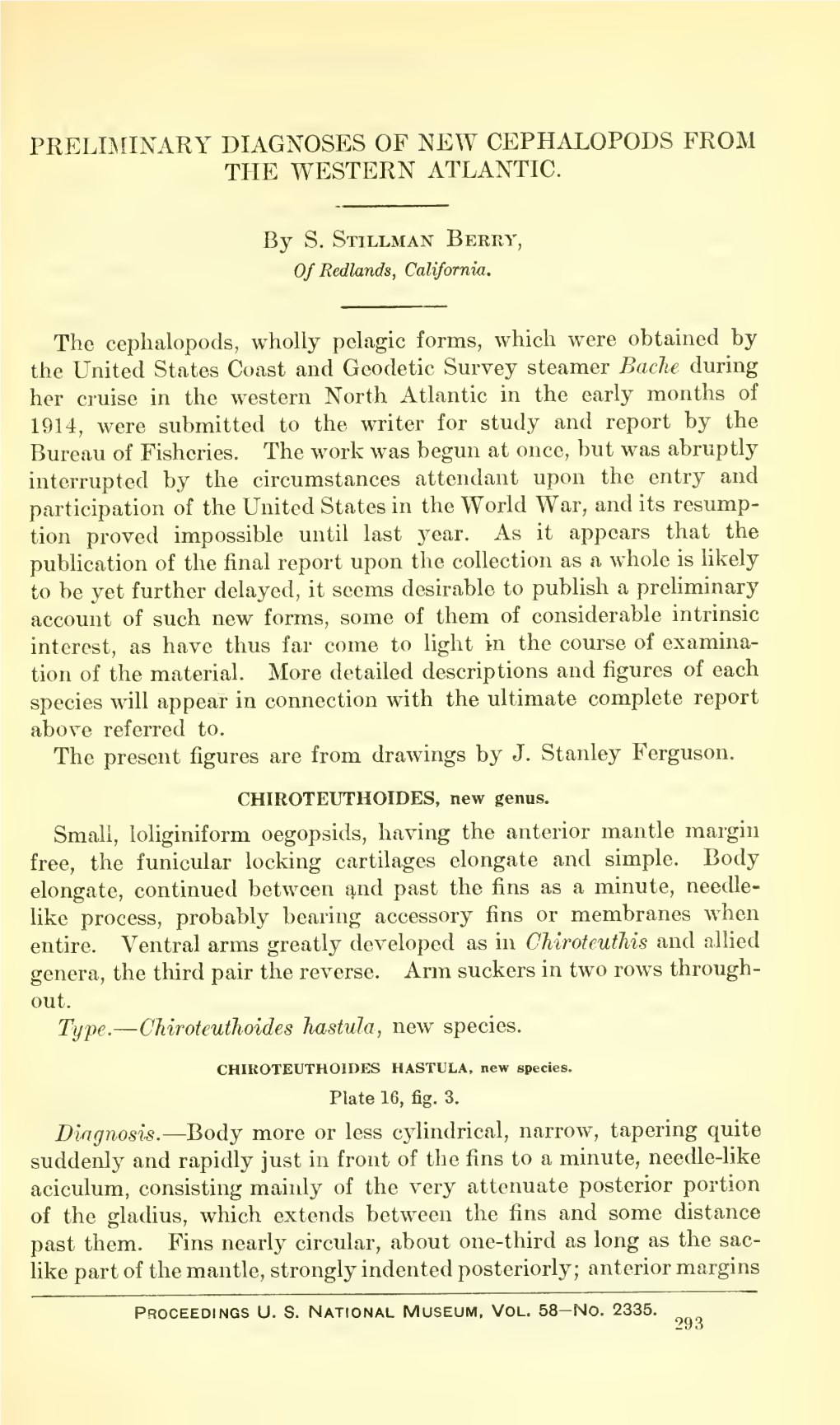 Proceedings of the United States National Museum