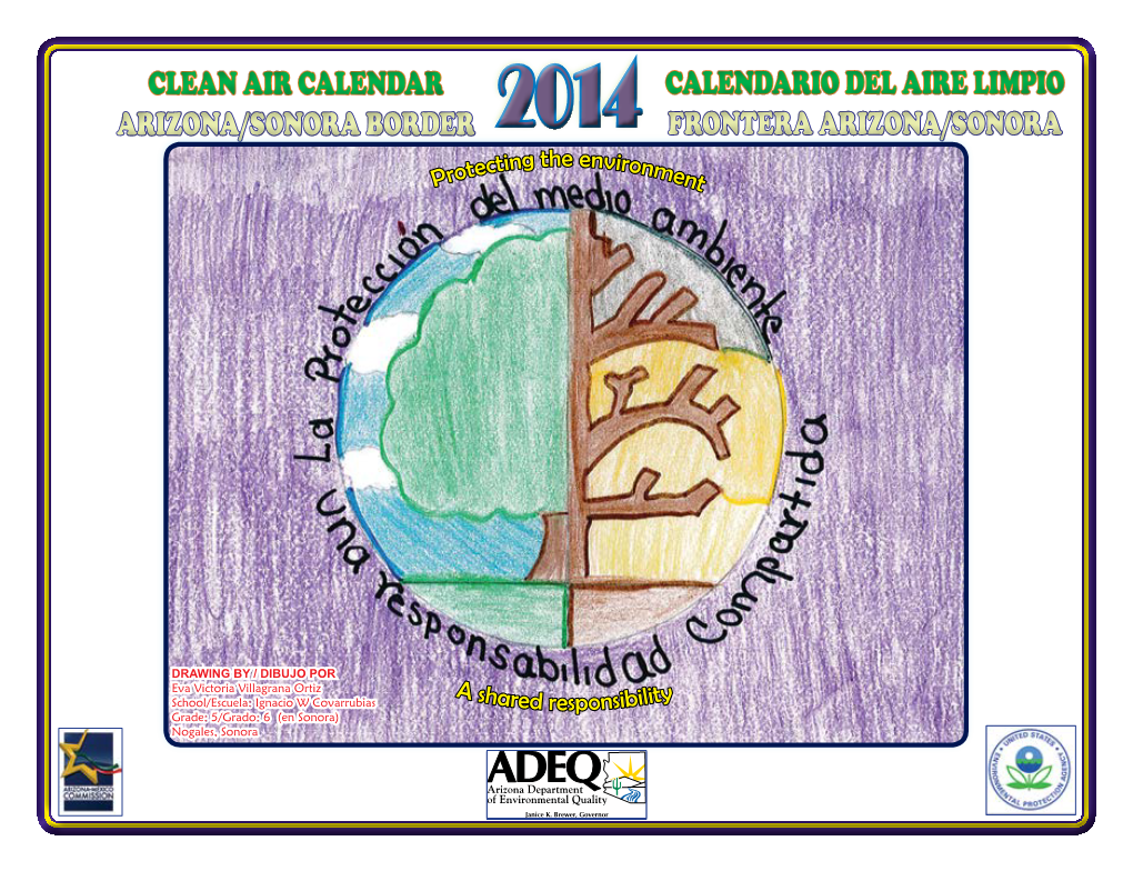 Clean Air Calendar Arizona/Sonora Border