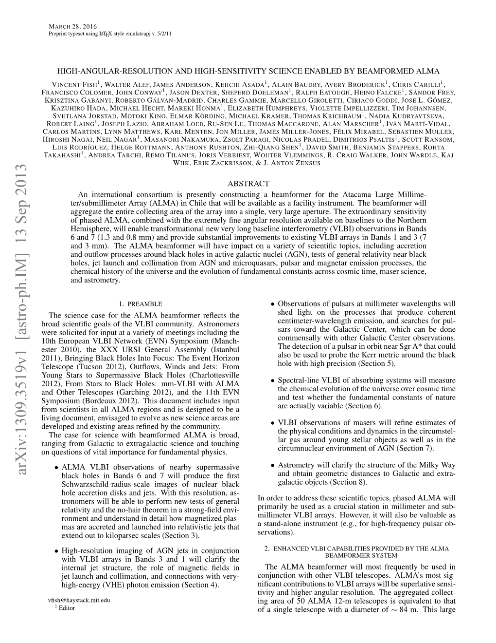 Arxiv:1309.3519V1 [Astro-Ph.IM] 13 Sep 2013