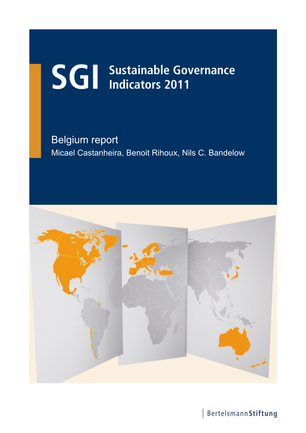 Belgium Country Report | SGI Sustainable Governance Indicators