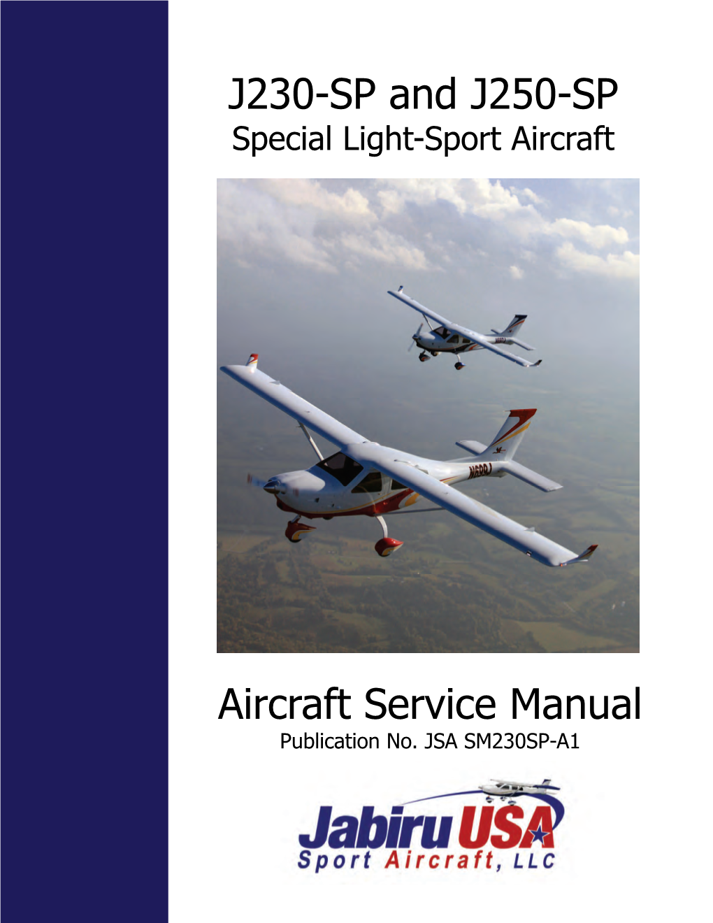 Aircraft Service Manual J230-SP and J250-SP