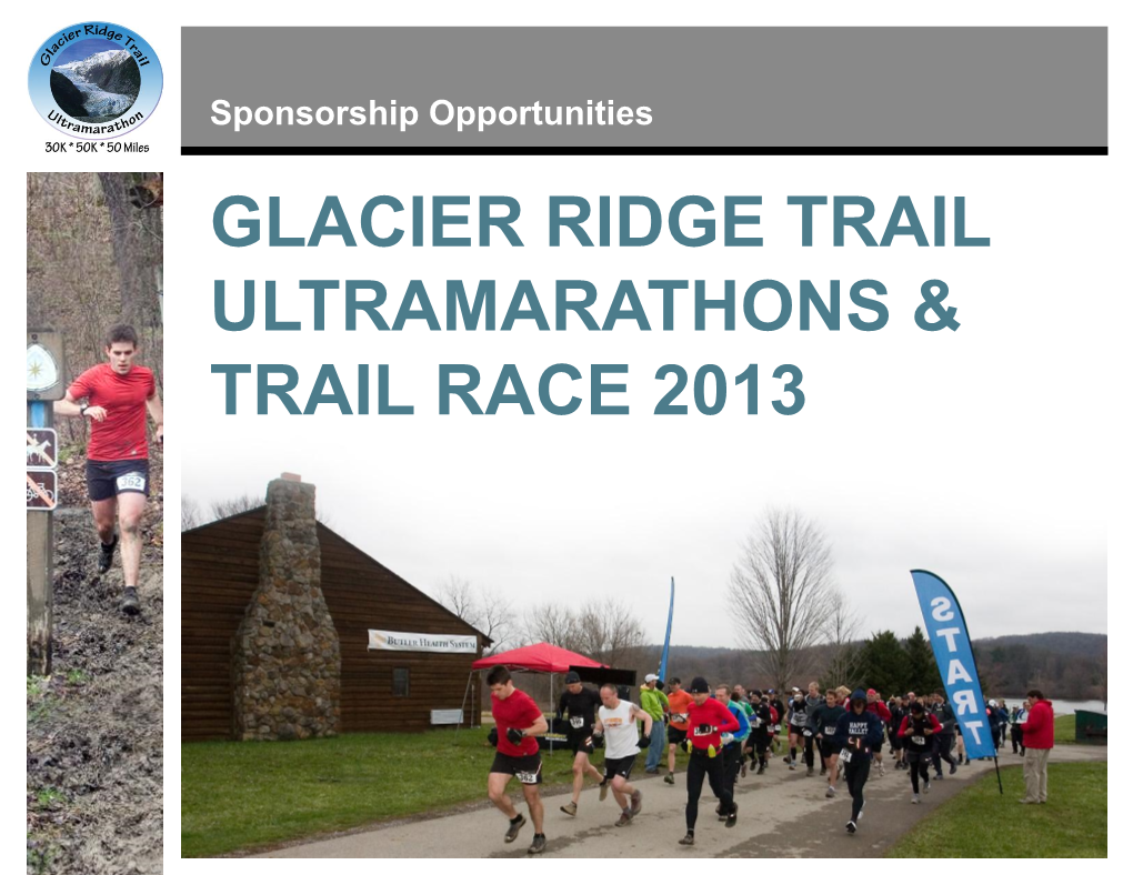 Glacier Ridge Trail Ultramarathons & Trail