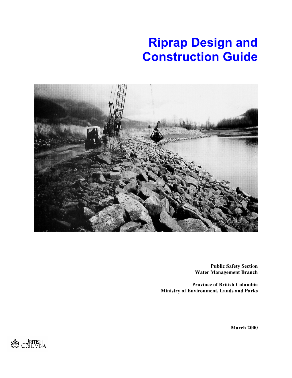 Riprap Design and Construction Guide