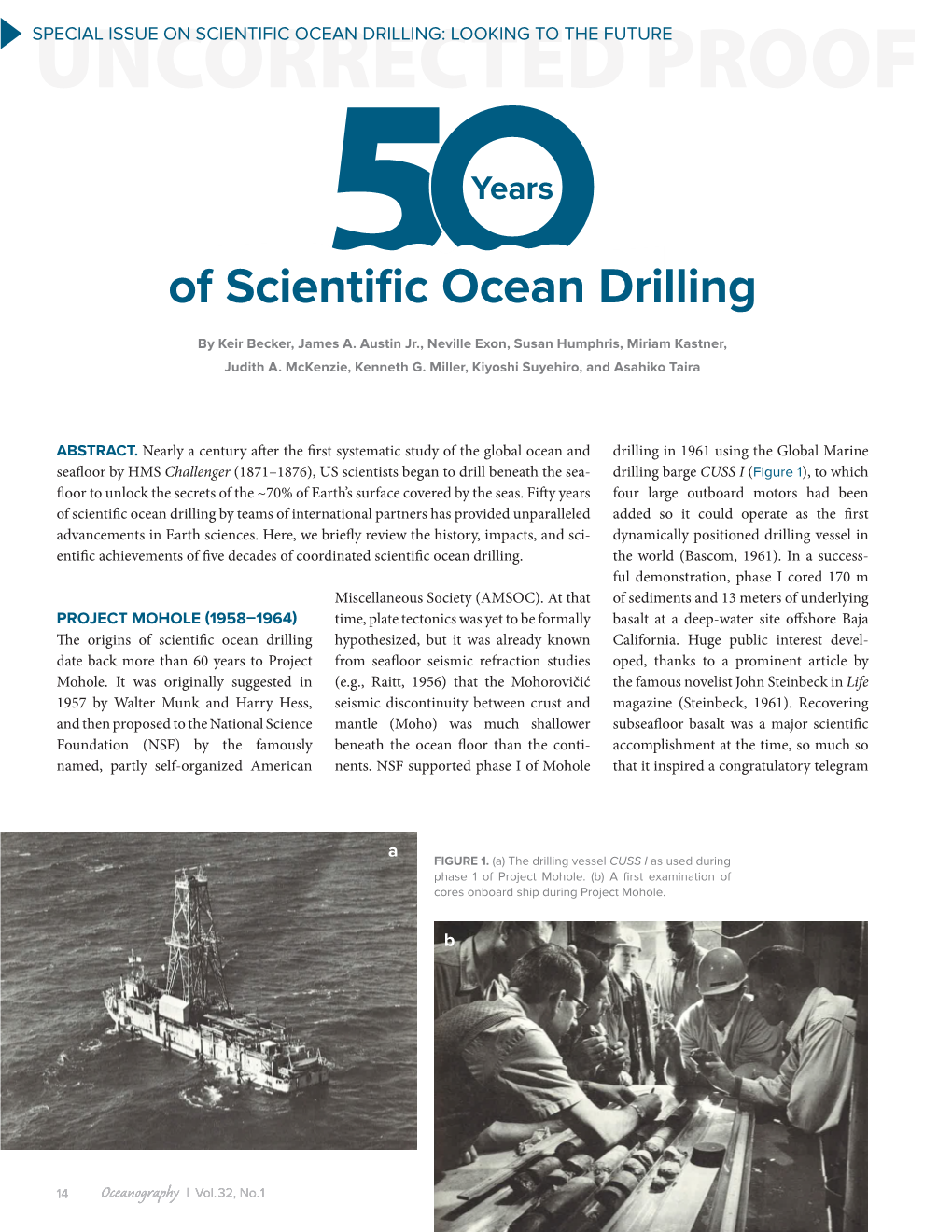 Years 5Of Scientific Ocean Drilling
