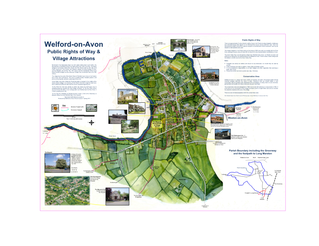 Welford on Avon Paths Map V10 27Th July 2011