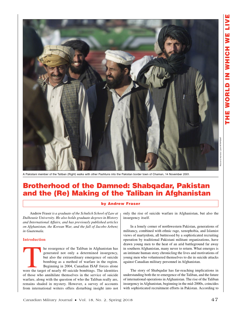 Making of the Taliban in Afghanistan