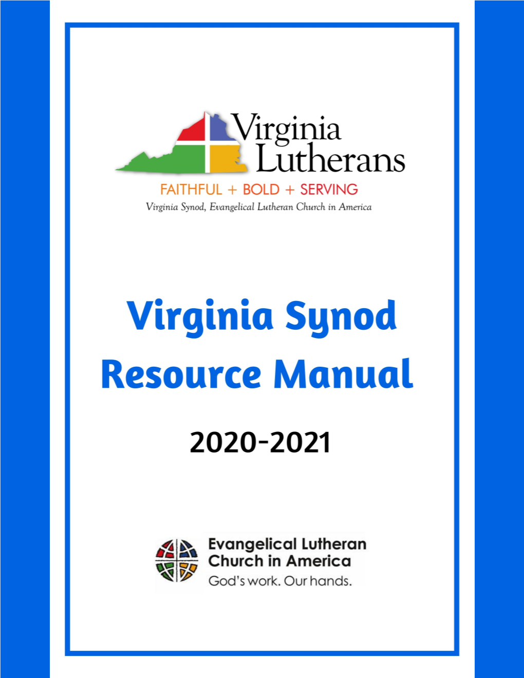 2020-2021 Virginia Synod Resource Manual