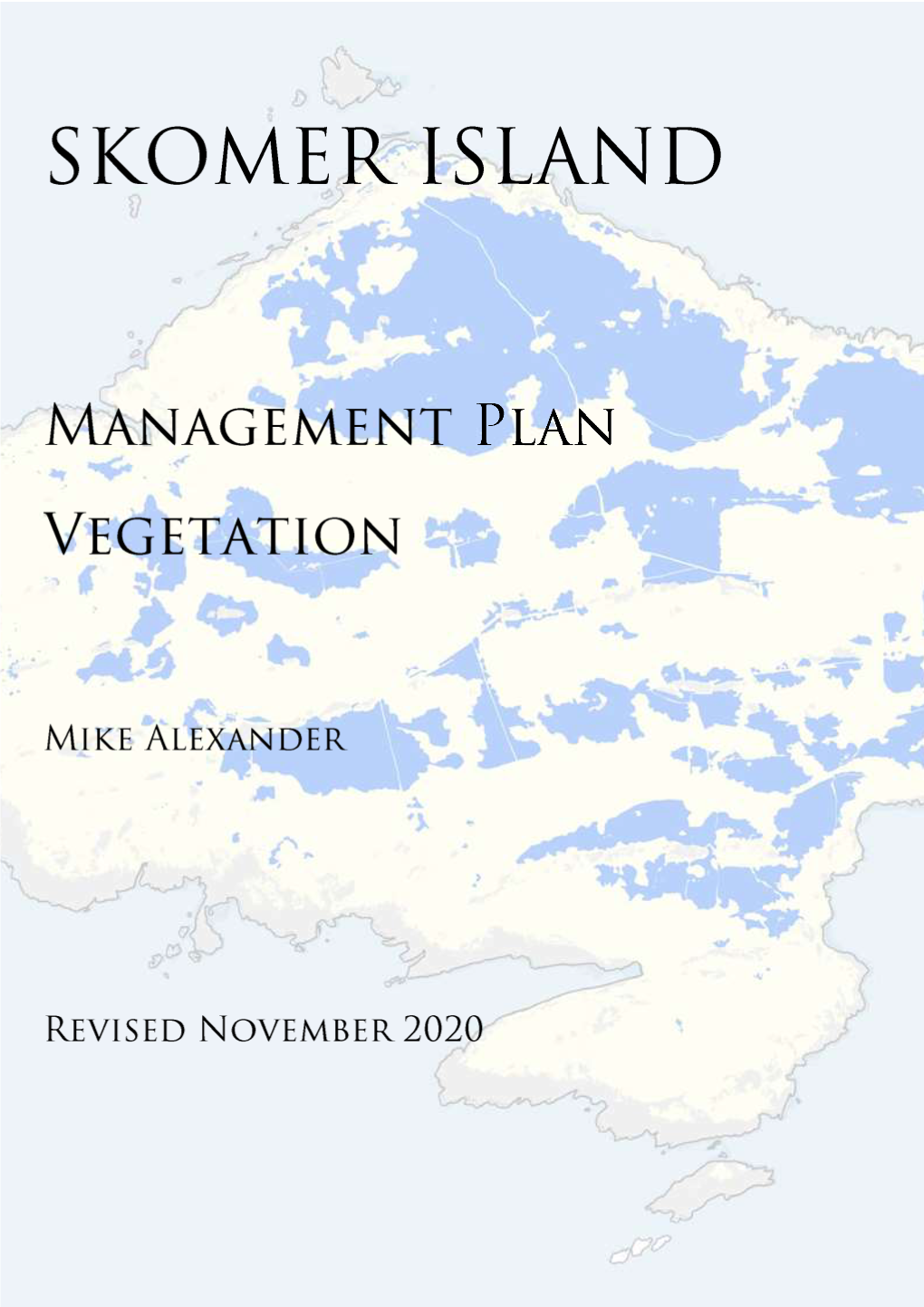 Management Plan Vegetation