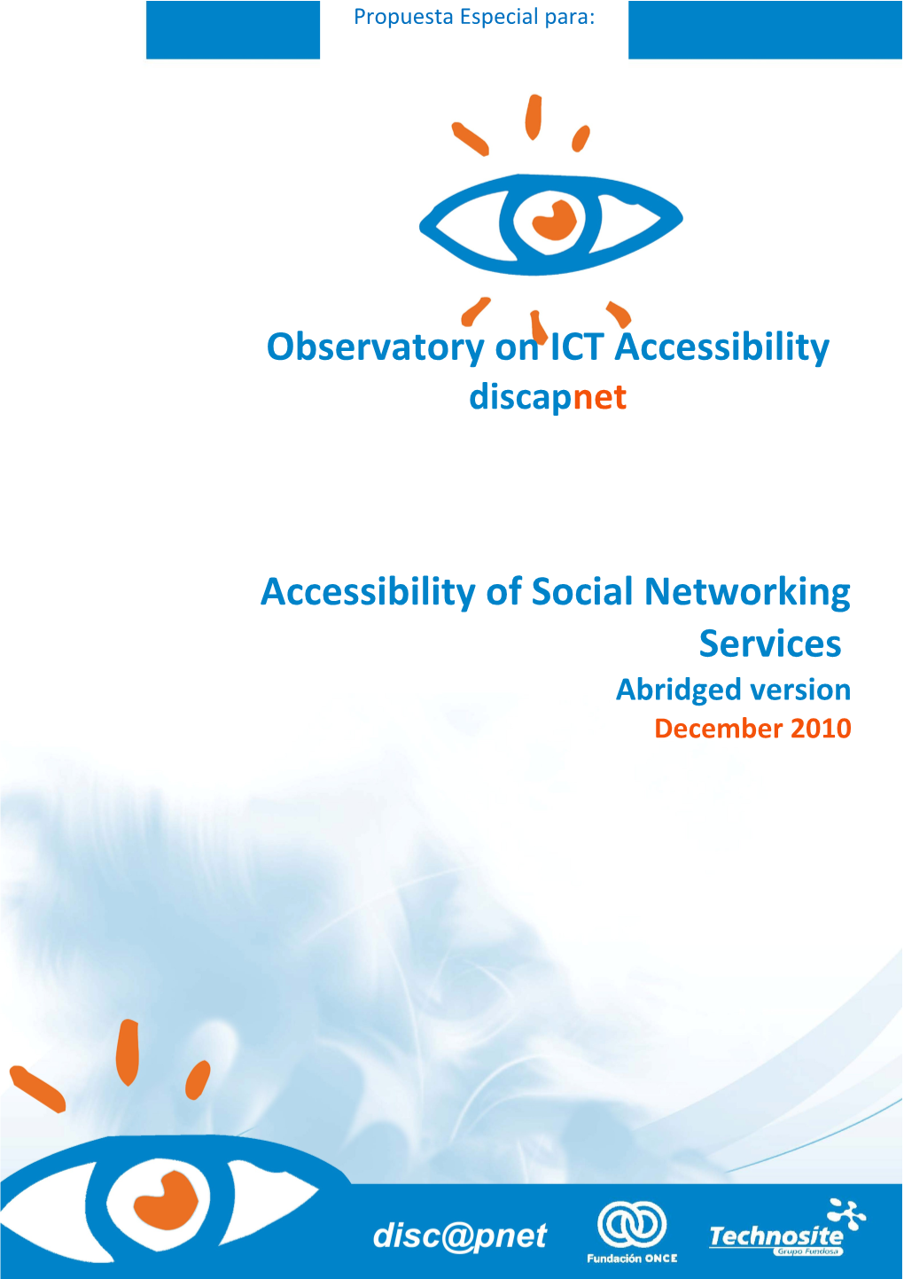 Accessibility of Social Networking Services