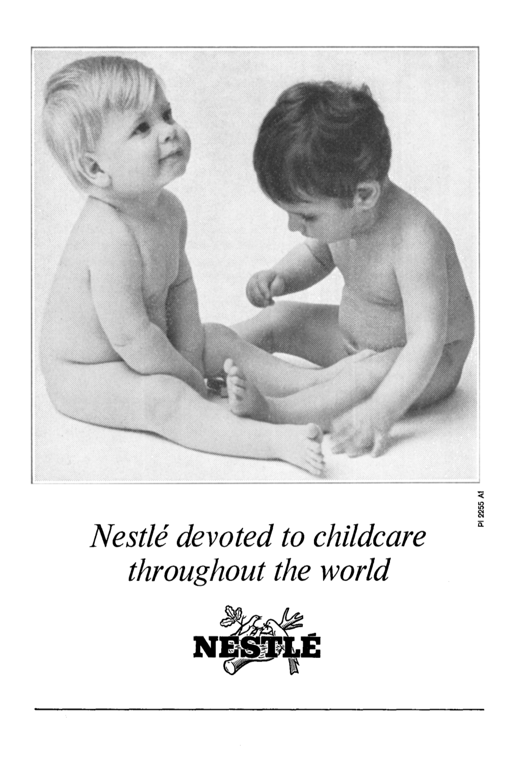 Nestle Devoted to Childcare Throughout the World Compliments of SELAS CORPORATION of AMERICA