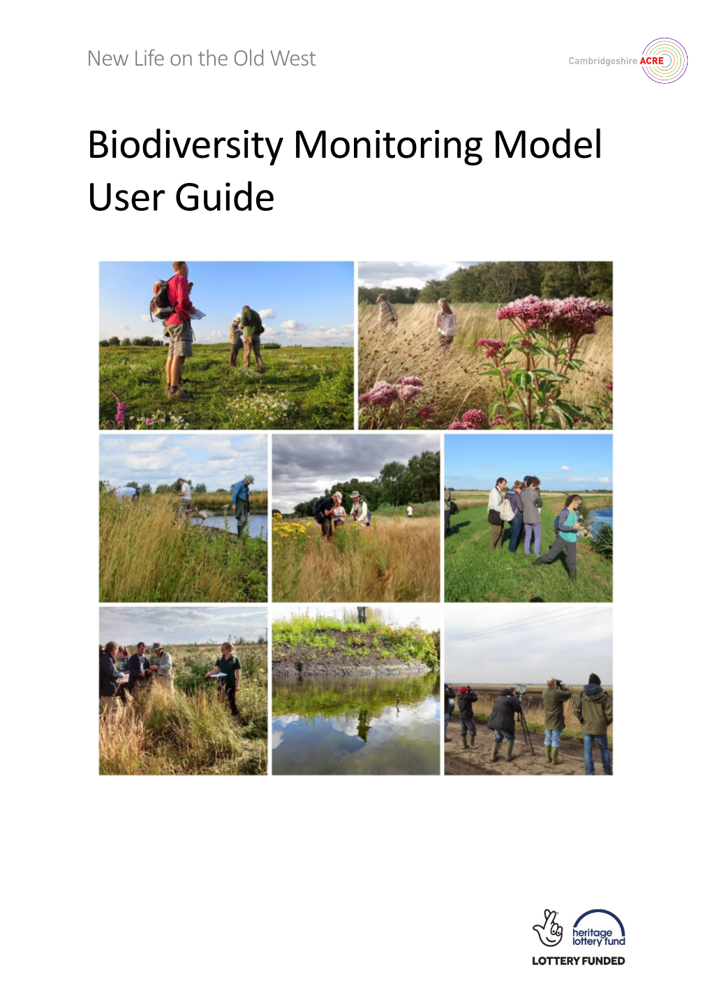 Biodiversity Monitoring Model User Guide