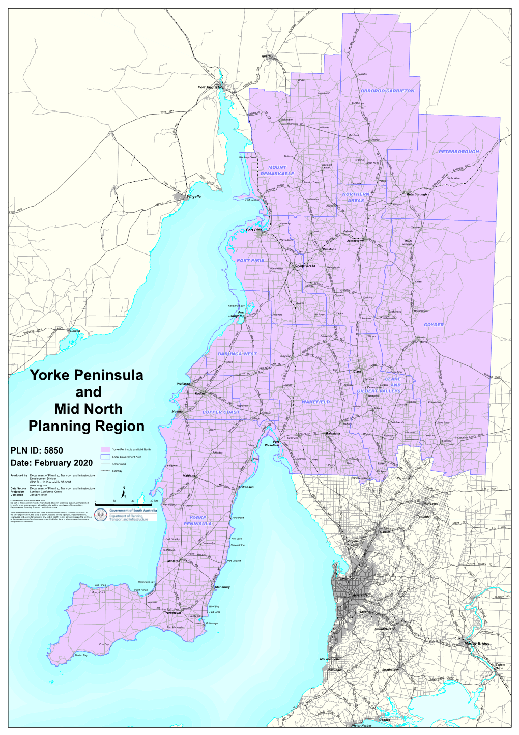 Yorke Peninsula and Mid North Planning Region