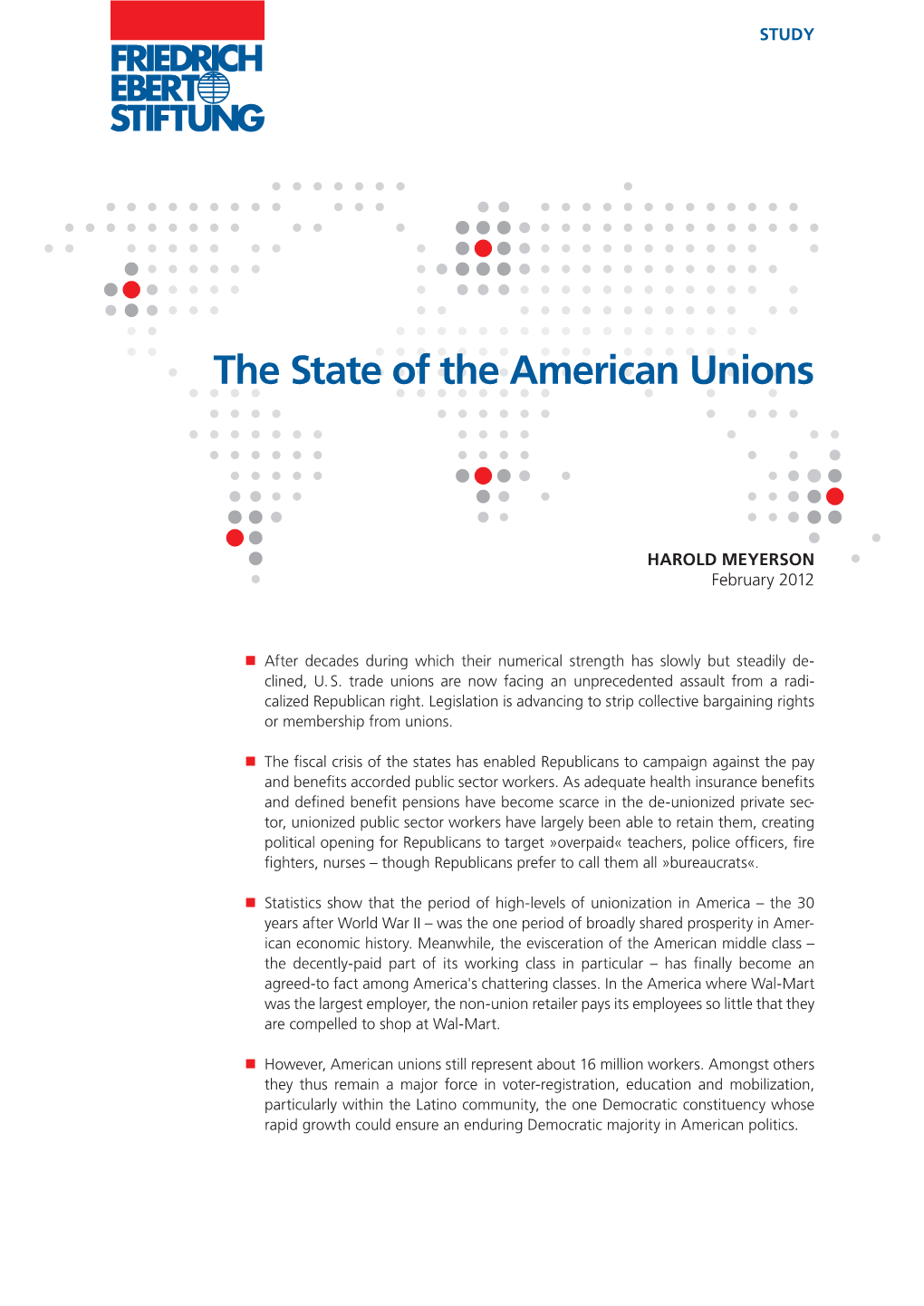 The State of the American Unions