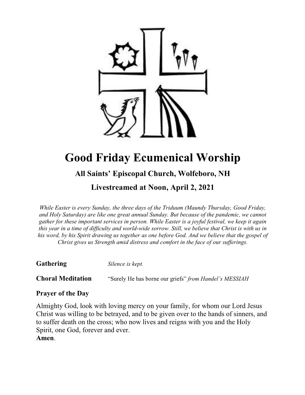 Good Friday Ecumenical Worship