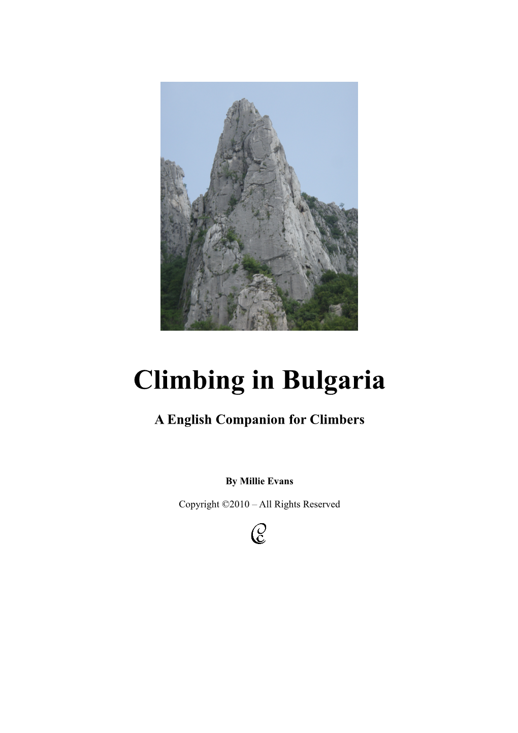 Climbing in Bulgaria