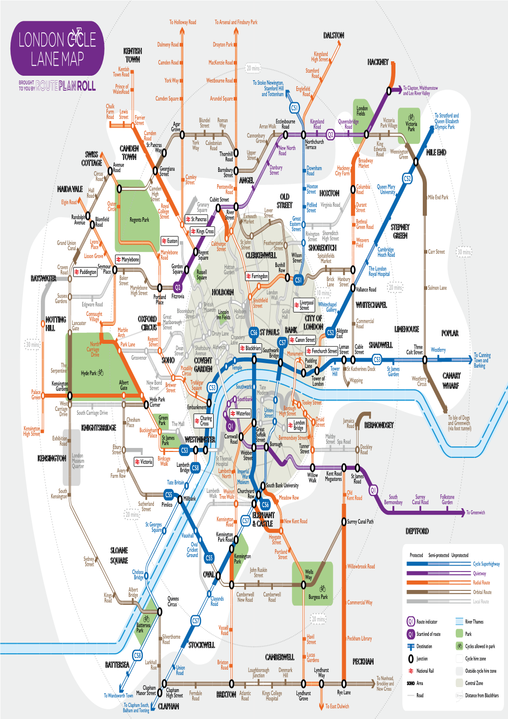 Covent Garden Soho Holborn Westminster Bank Elephant & Castle Clerkenwell St Pauls Old Street City of London Oxford Circus A