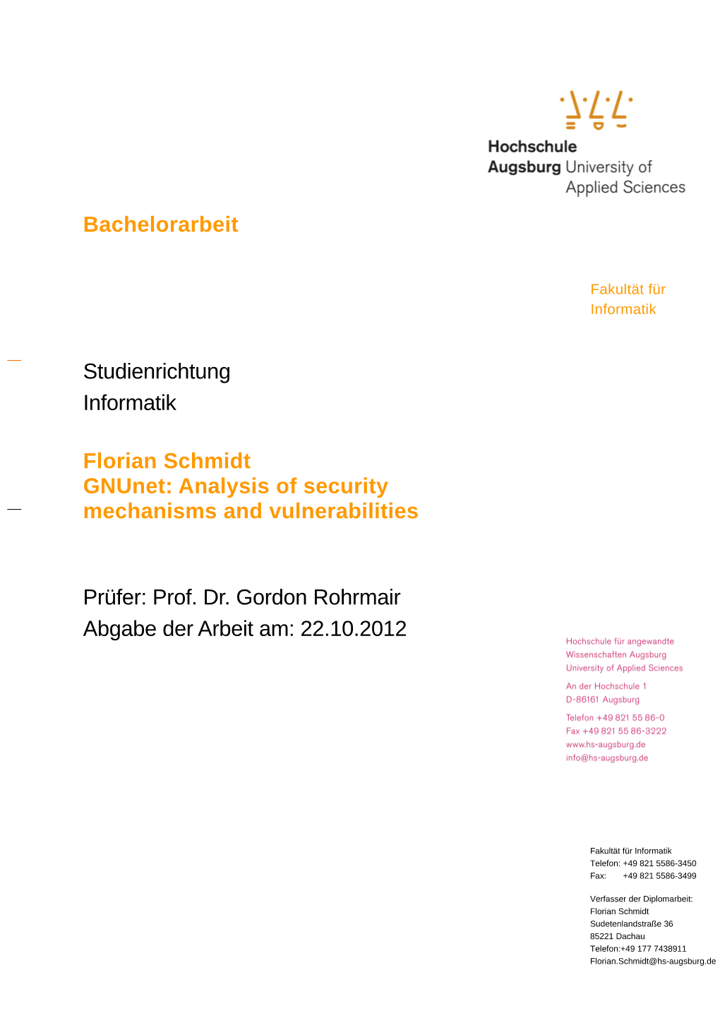 Gnunet: Analysis of Security Mechanisms and Vulnerabilities