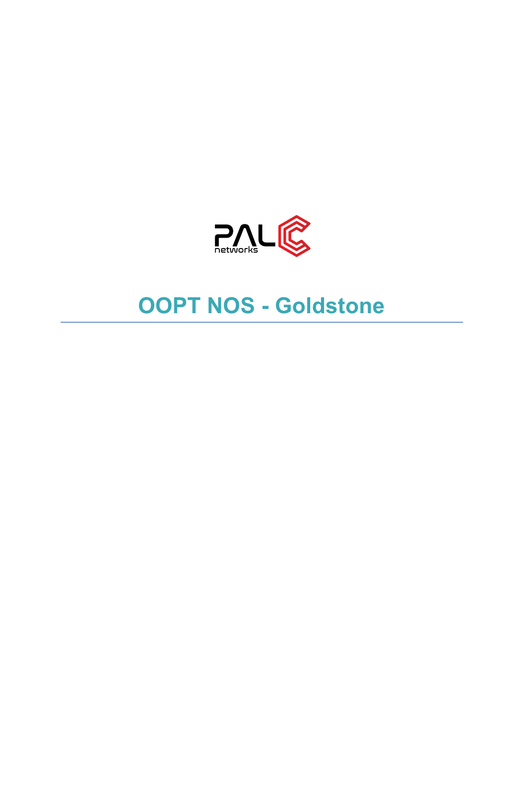 OOPT NOS - Goldstone