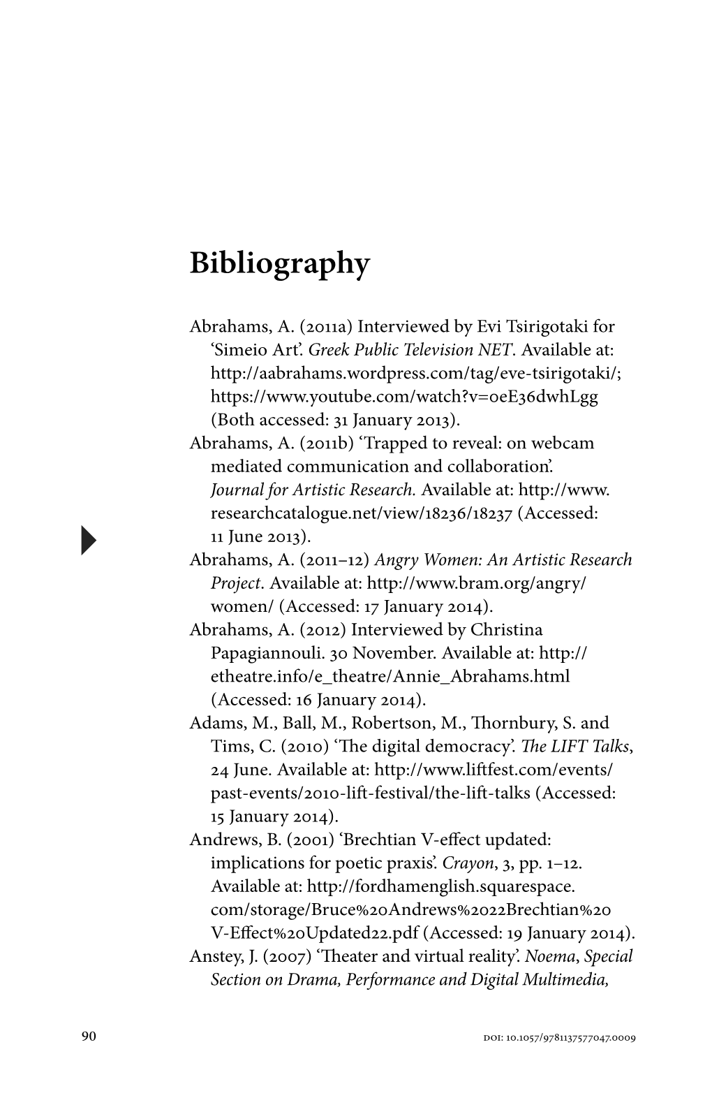 Bibliography