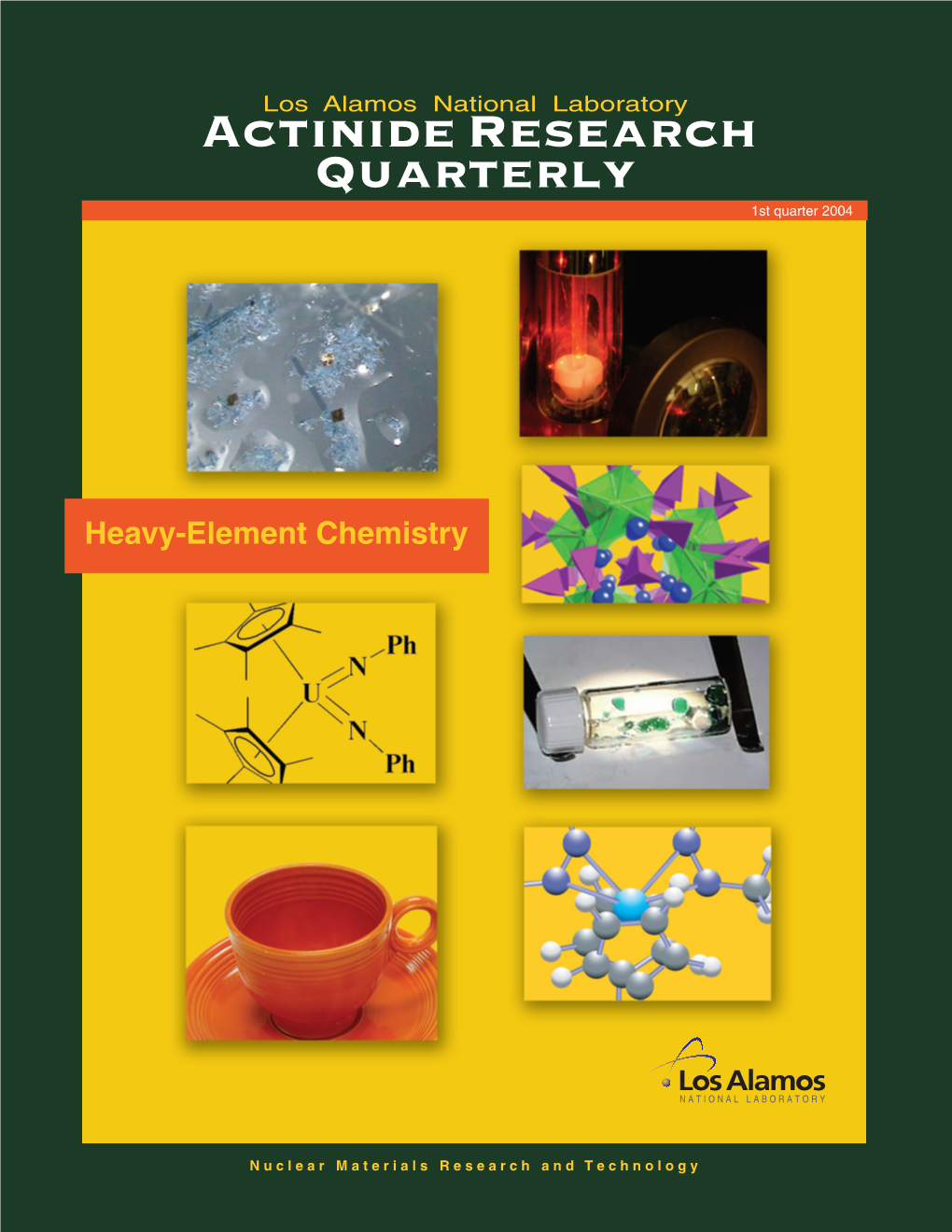 Quarterly Actinide Research