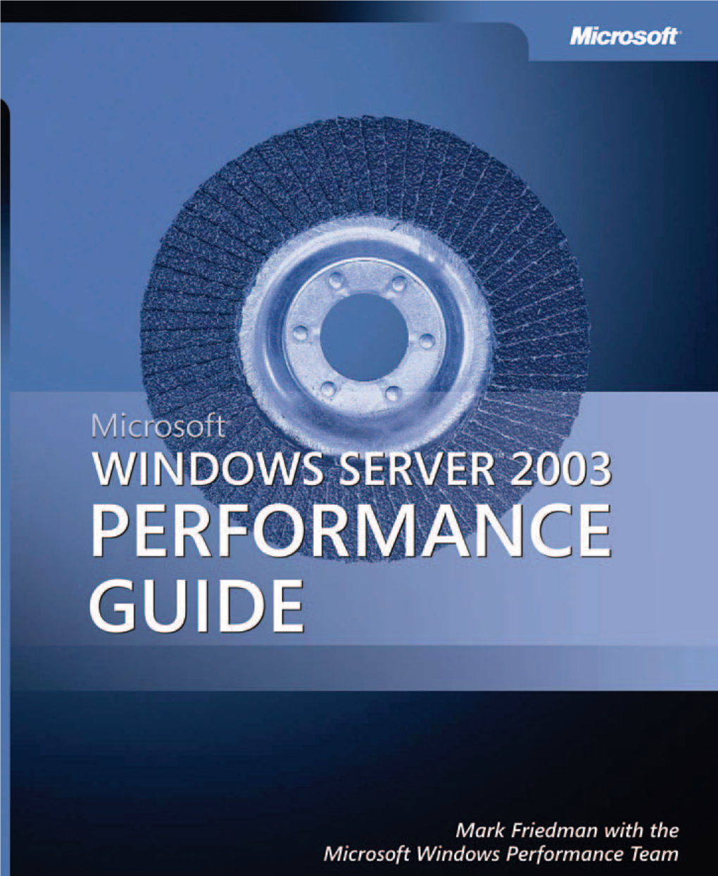 Microsoft Windows Server 2003 Performance Guide Ebook