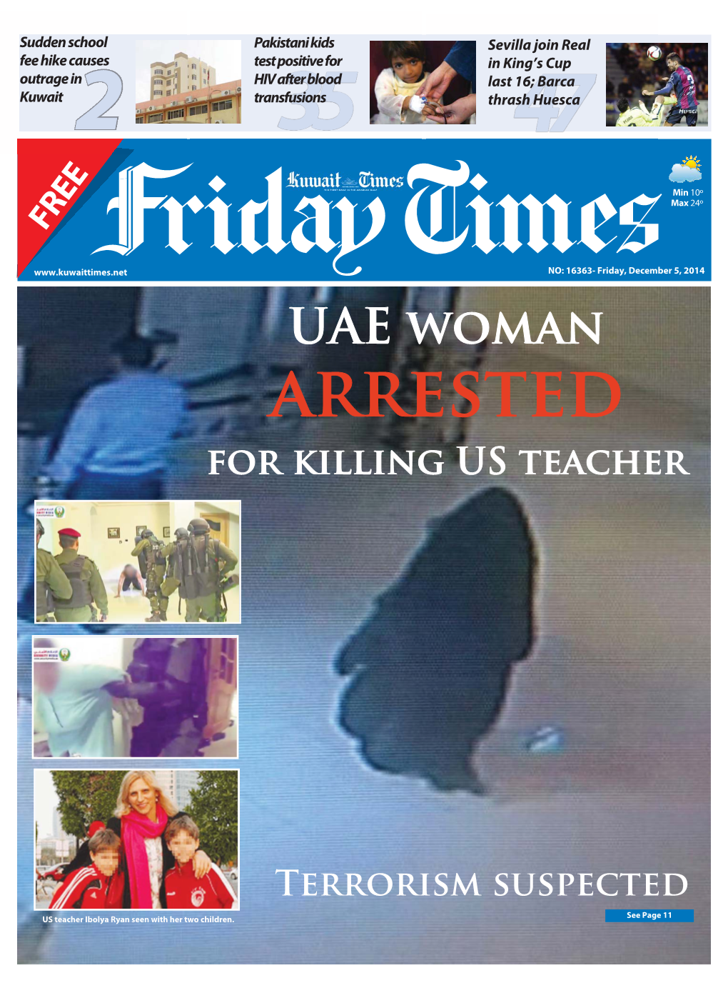 UAE Woman Arrested for Killing US Teacher