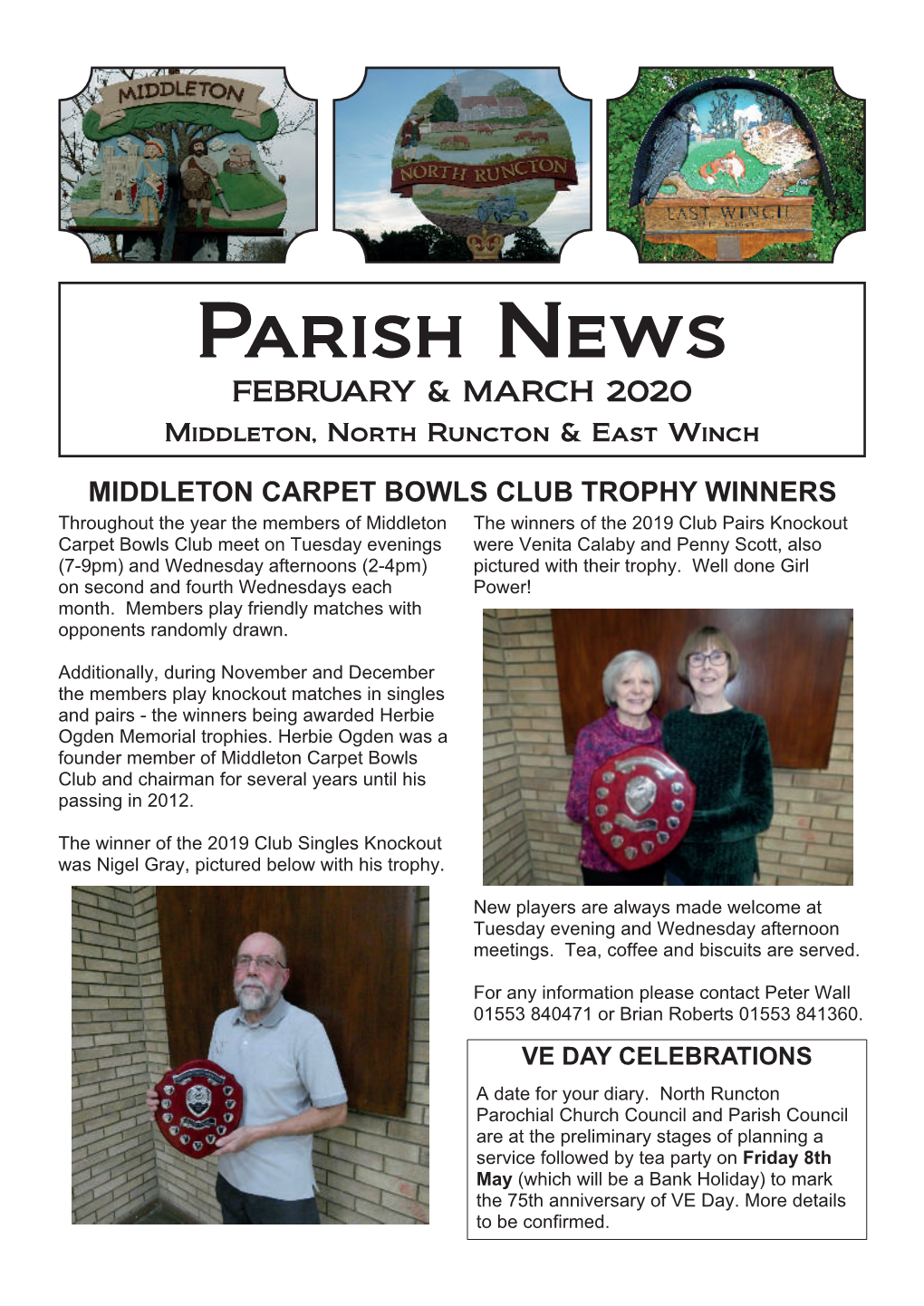 Parish News December 2019 & January 2020 Version 2