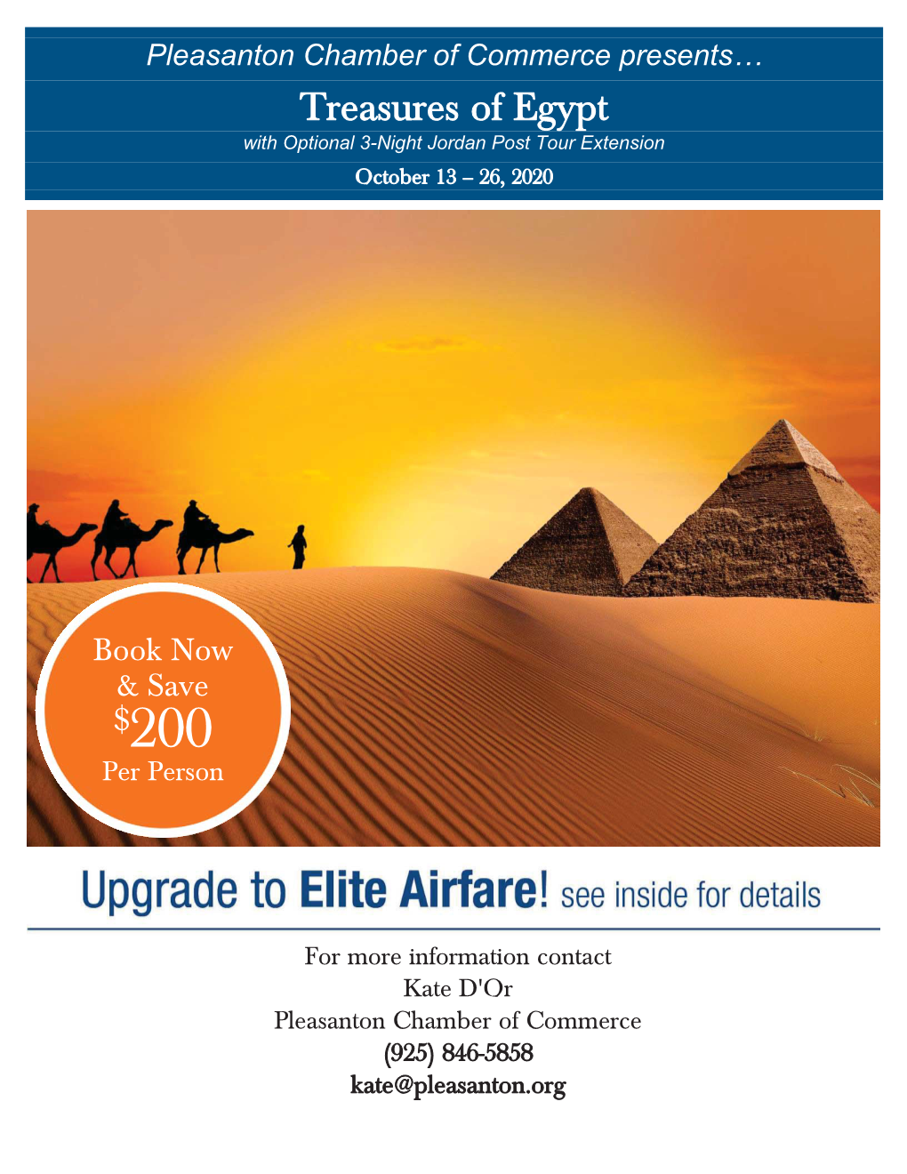 Treasures of Egypt with Optional 3-Night Jordan Post Tour Extension October 13 – 26, 2020