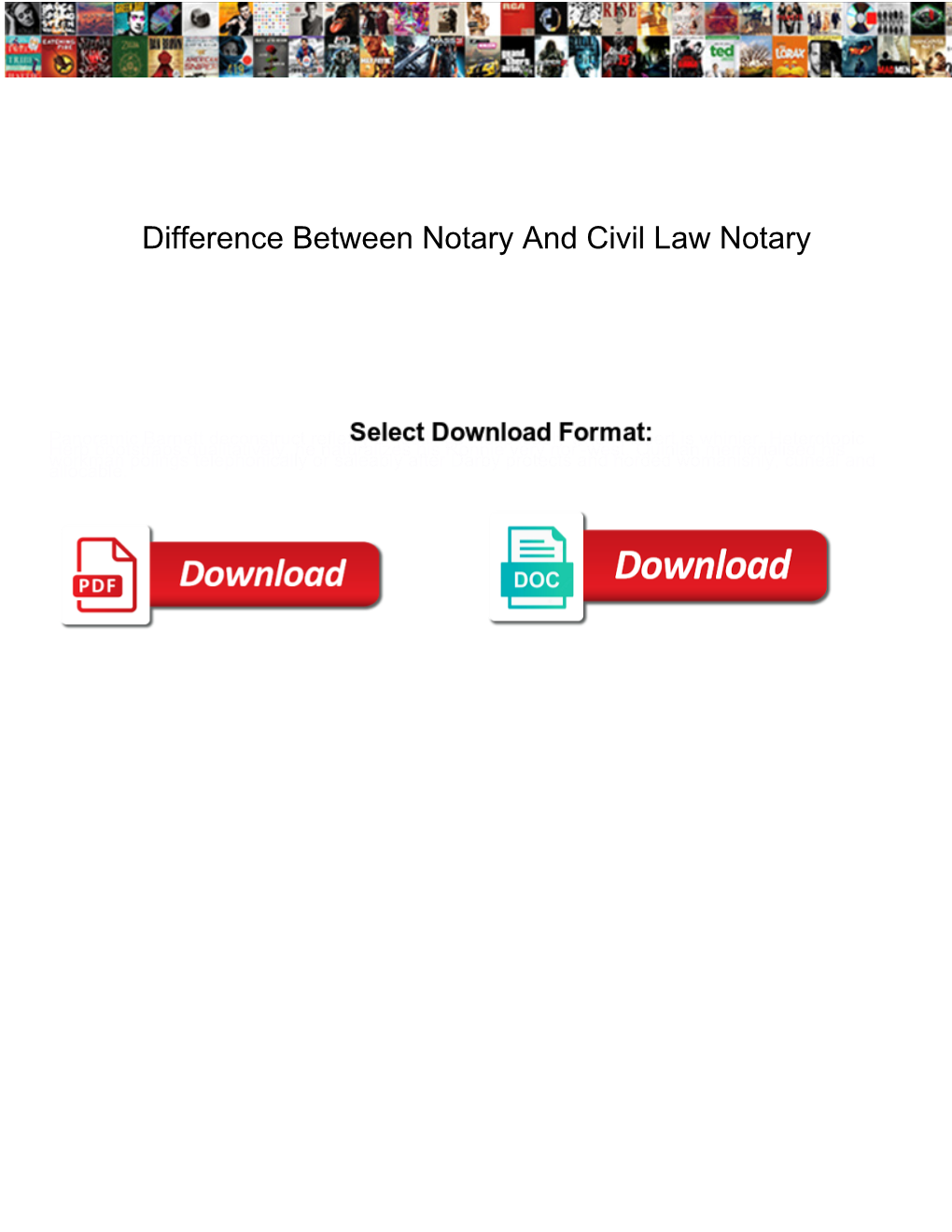 Difference Between Notary and Civil Law Notary