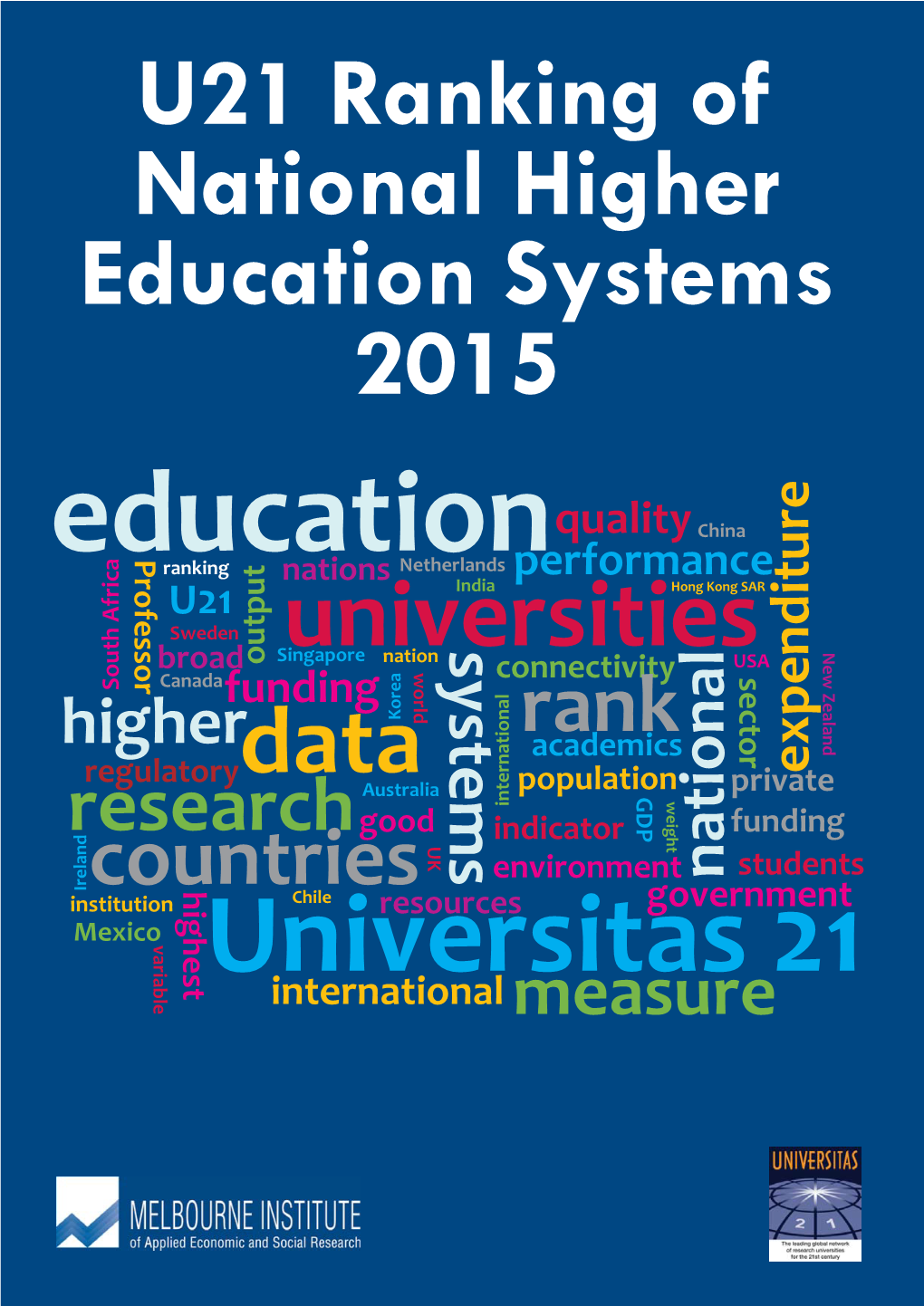 U21 Ranking of National Higher Education Systems 2015