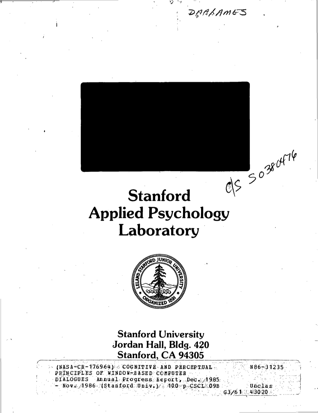 Stanford Applied Psychology Laboratory