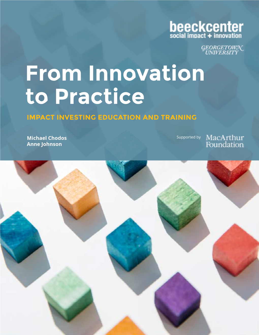 From Innovation to Practice: Impact Investing Education and Training