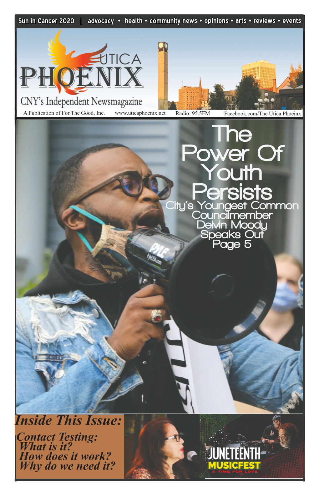 The Power of Youth Persists City’S Youngest Common Councilmember Delvin Moody Speaks out Page 5