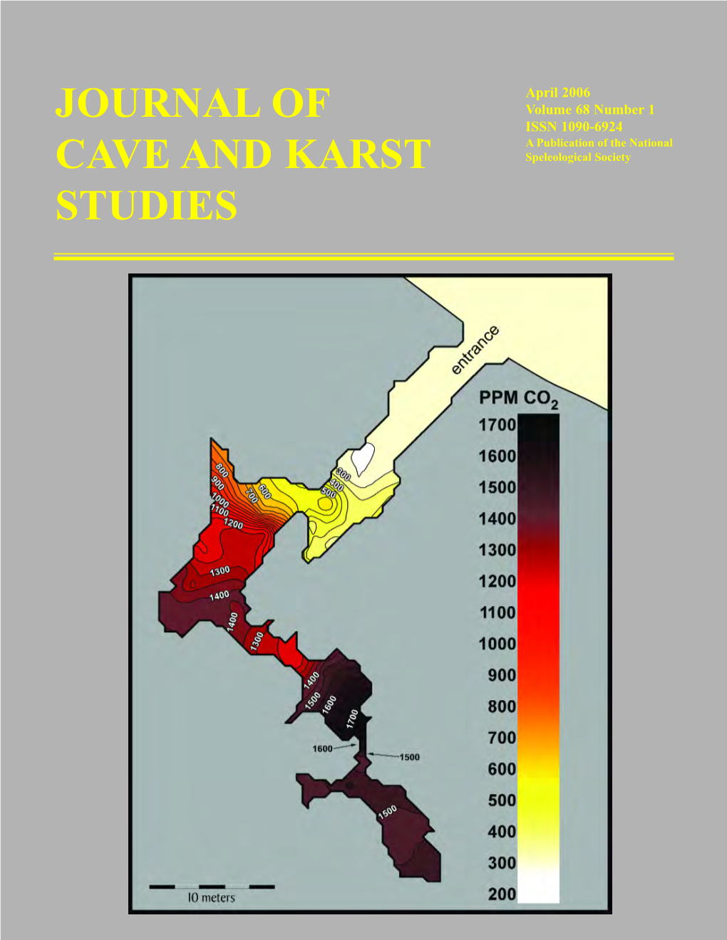 Journal of Cave and Karst Studies Editor Malcolm S