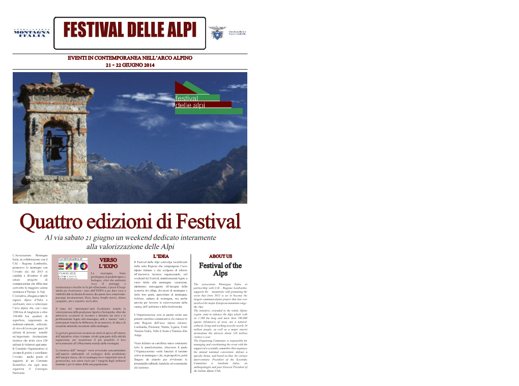 Festival Delle Alpi