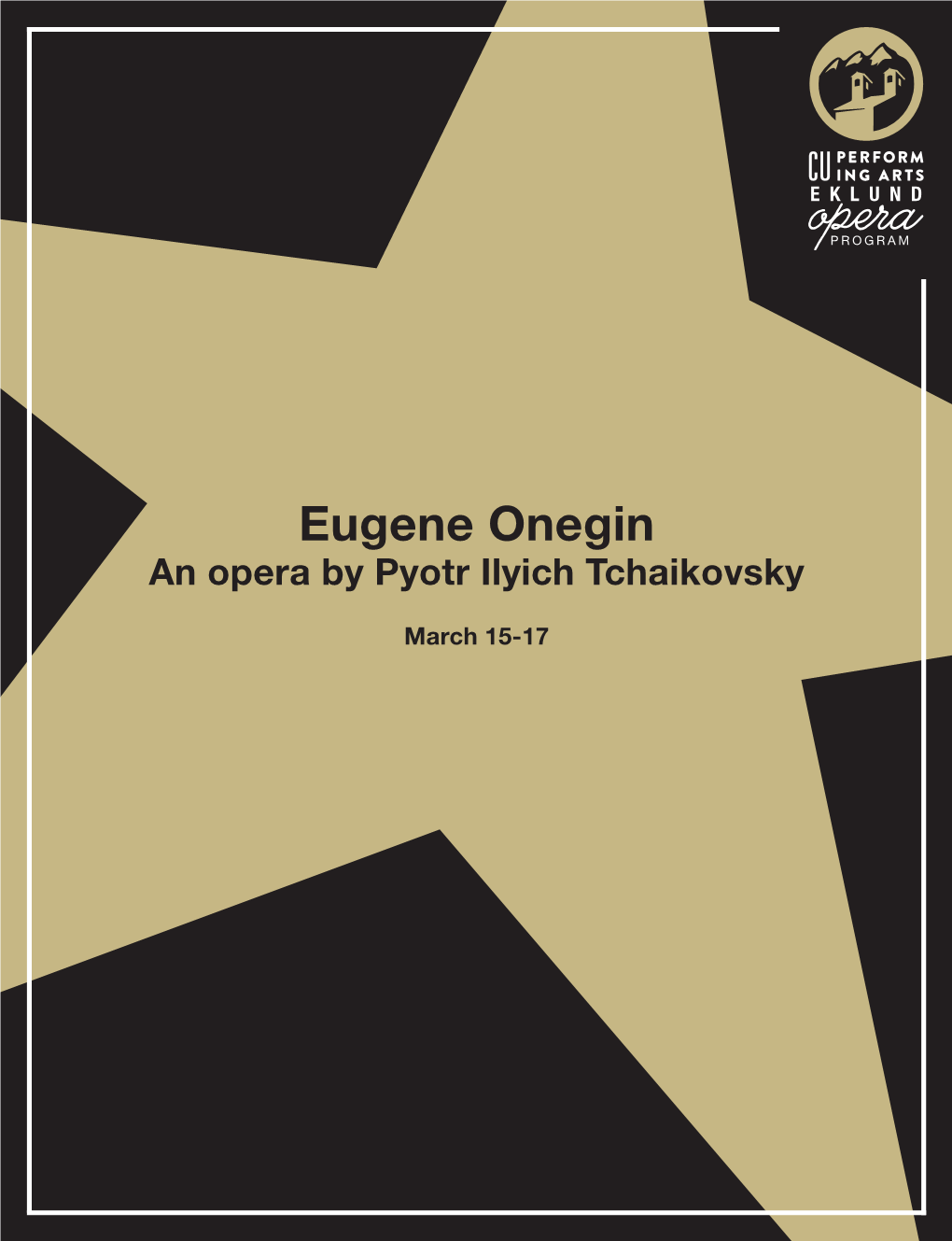 Eklund Opera Program: Eugene Onegin