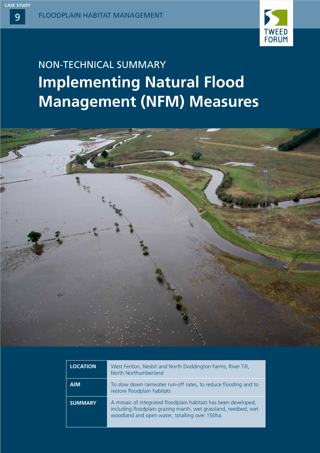Implementing Natural Flood Management (NFM) Measures