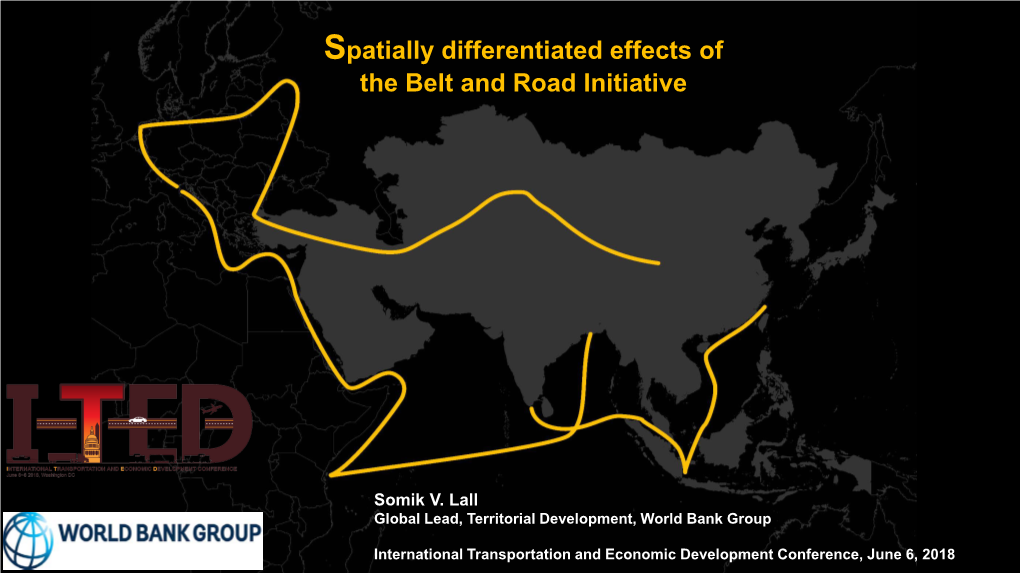 Spatially Differentiated Effects of the Belt and Road Initiative