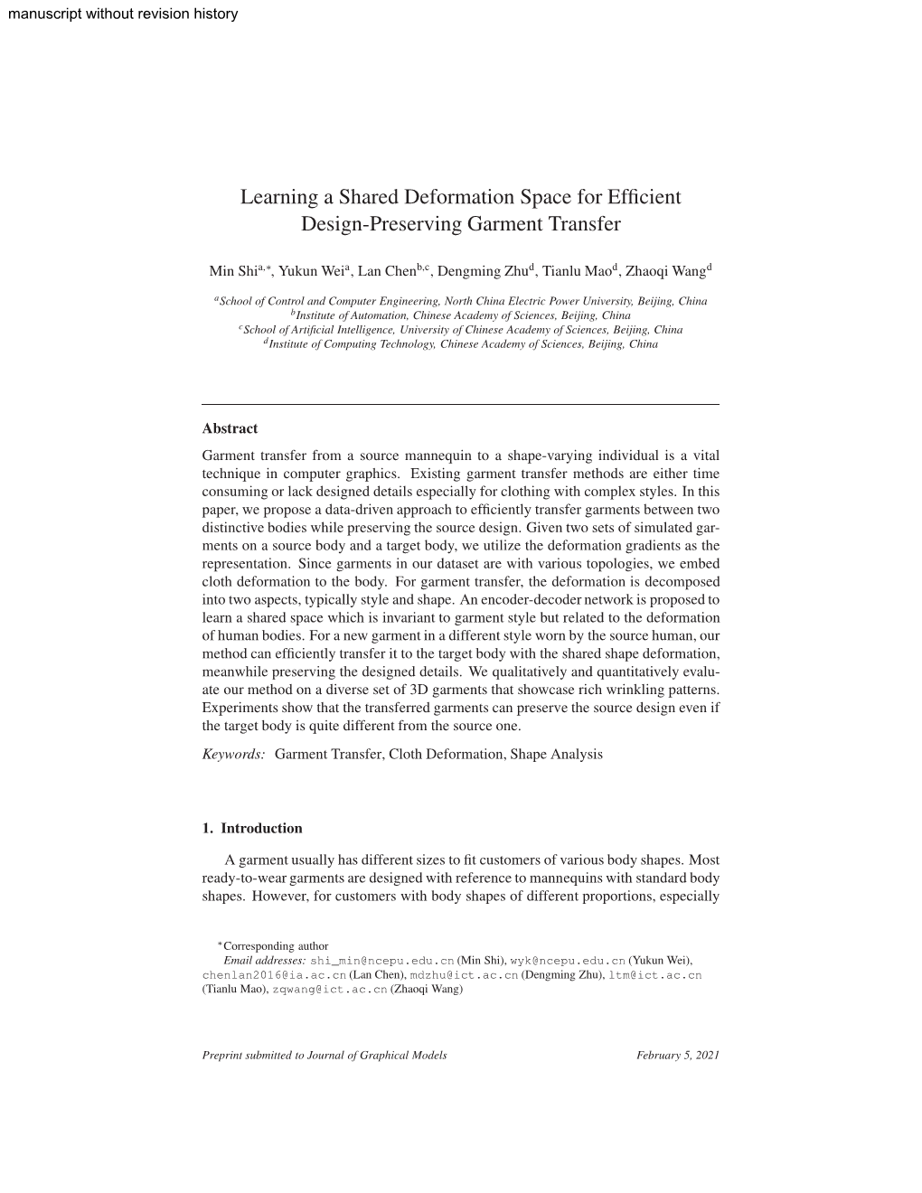 Learning a Shared Deformation Space for Efficient Design