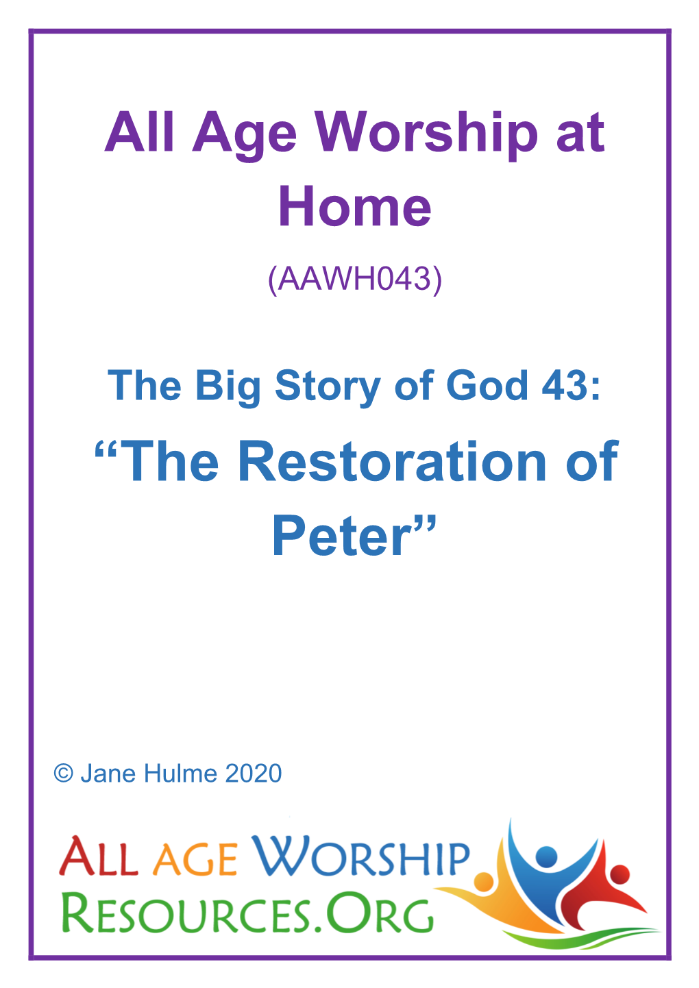 The Restoration of Peter”